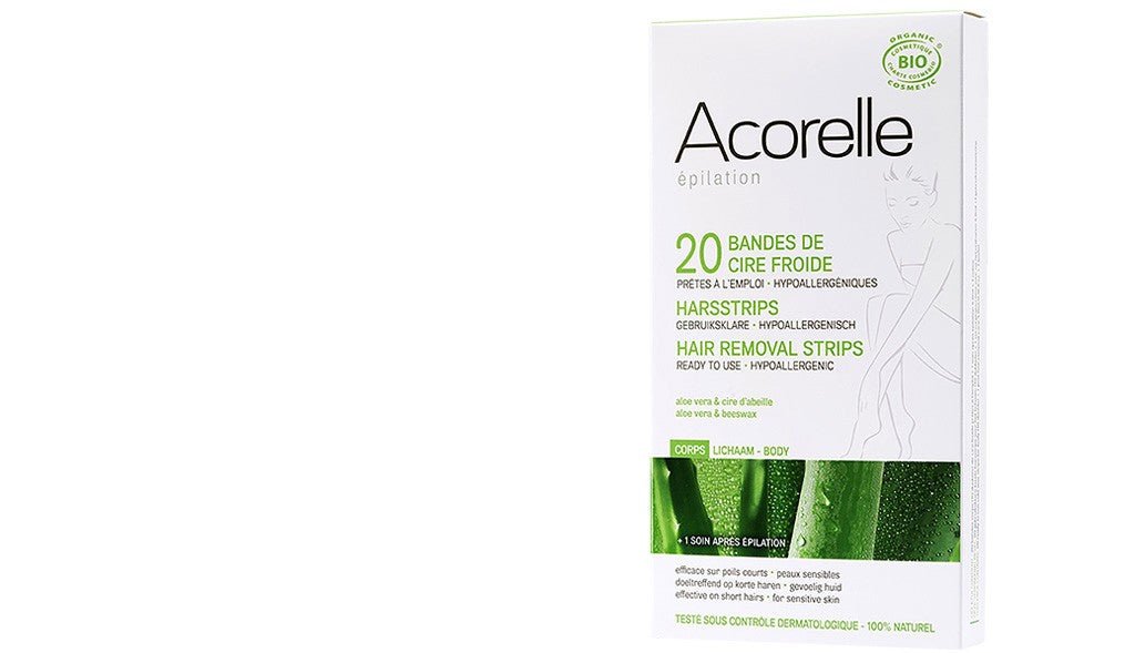 Bande de cire froide Bio Corps x20 Acorelle - Benedetti