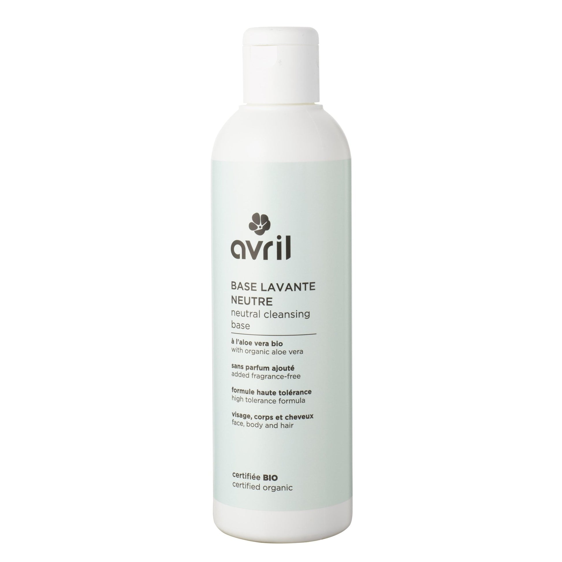 Base lavante Neutre Bio Avril 240ml - Benedetti