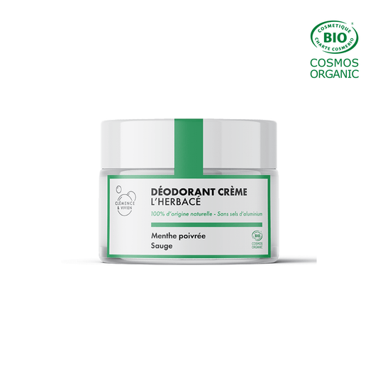 Baume déodorant aux huiles essentielles, l'herbacé Clémence et Vivien - Benedetti
