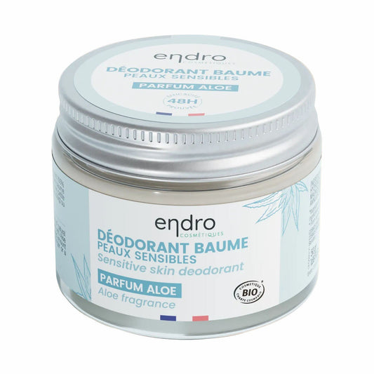 Baume déodorant Peau sensible Aloe vera Endro 50g - Benedetti