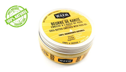 Beurre de karité Yuzu WAAM 100% pure et végétale 100ml - Benedetti