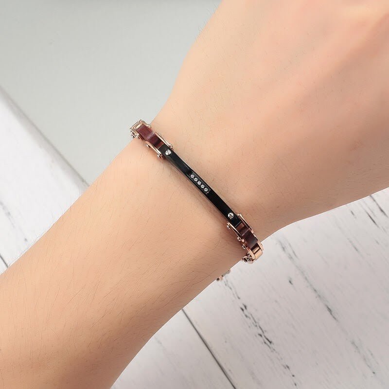 Bracelet acier bois de Santal II FL WATCH - Benedetti