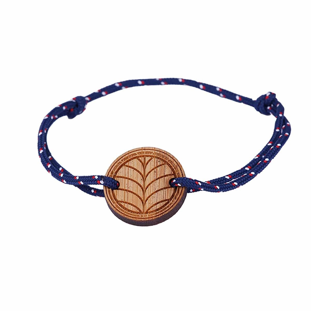 Bracelet Mixte Le naturel Bleu Cordon écoresponsable - Benedetti