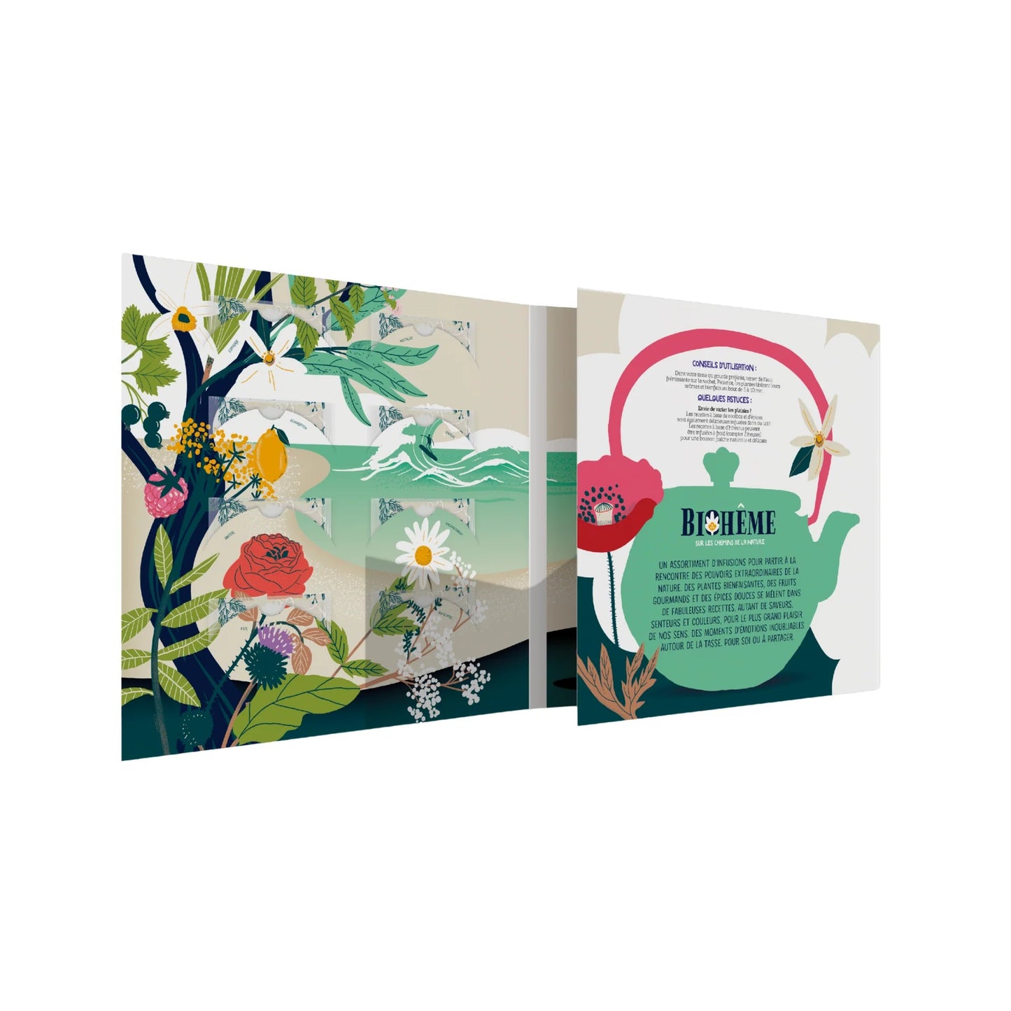 Calendrier 24 rituels emotions bio Biohême - Benedetti