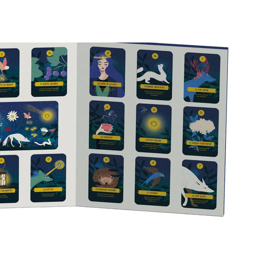 Calendrier de l'avent oracle de la nature bio Biohême - Benedetti