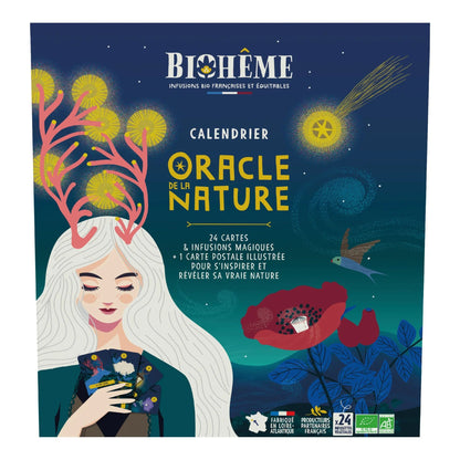 Calendrier de l'avent oracle de la nature bio Biohême - Benedetti