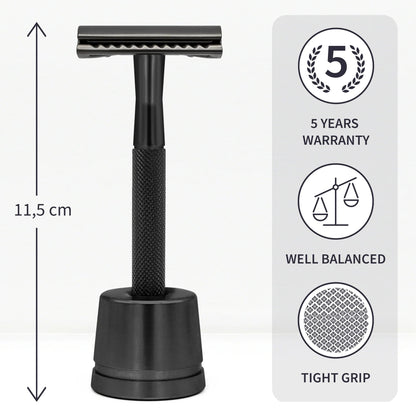 Coffret de rasage édition noir Bambaw - Benedetti