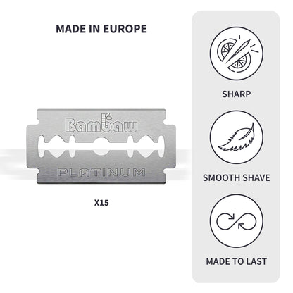 Coffret de rasage édition noir Bambaw - Benedetti