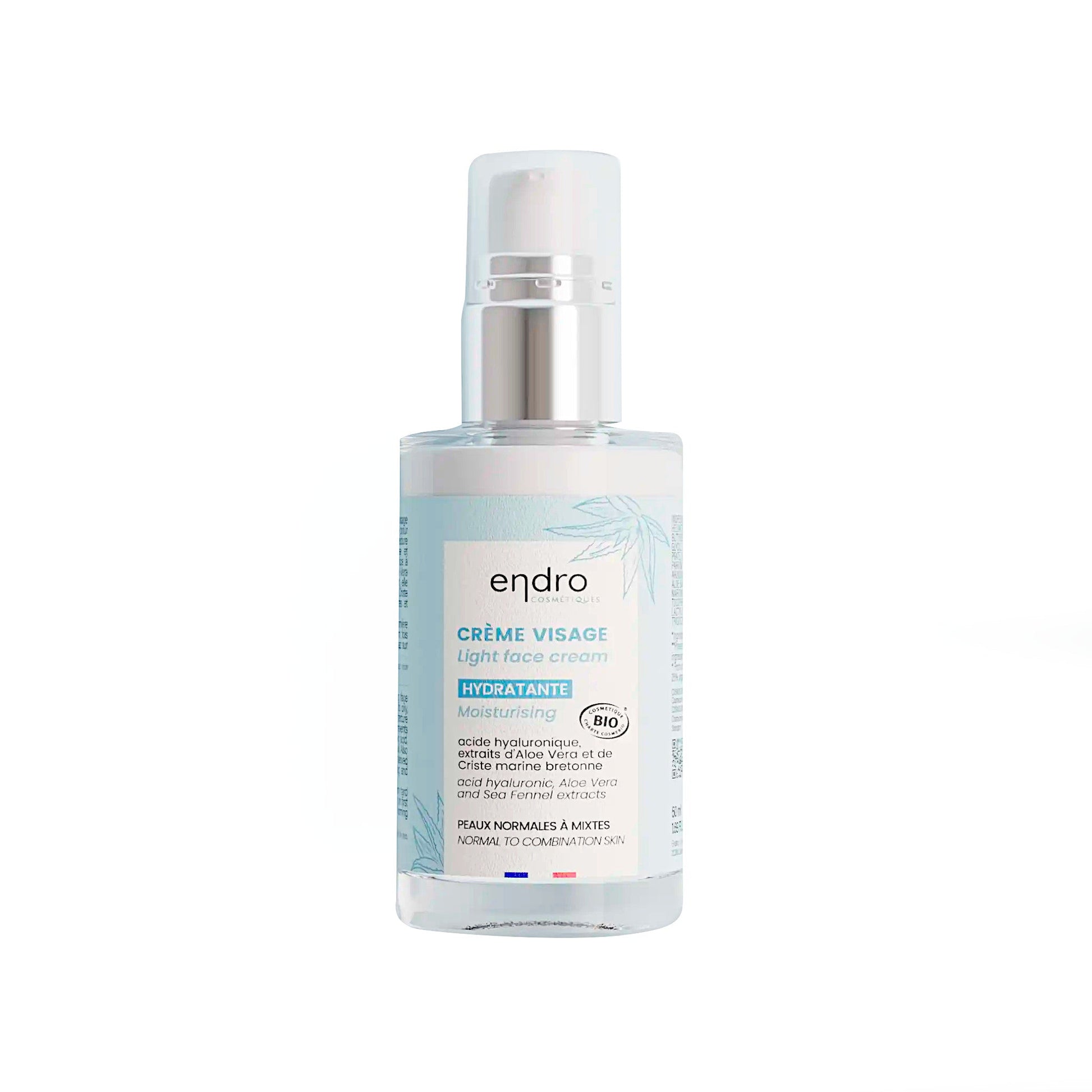 Crème visage hydratante 50ml Endro - Benedetti