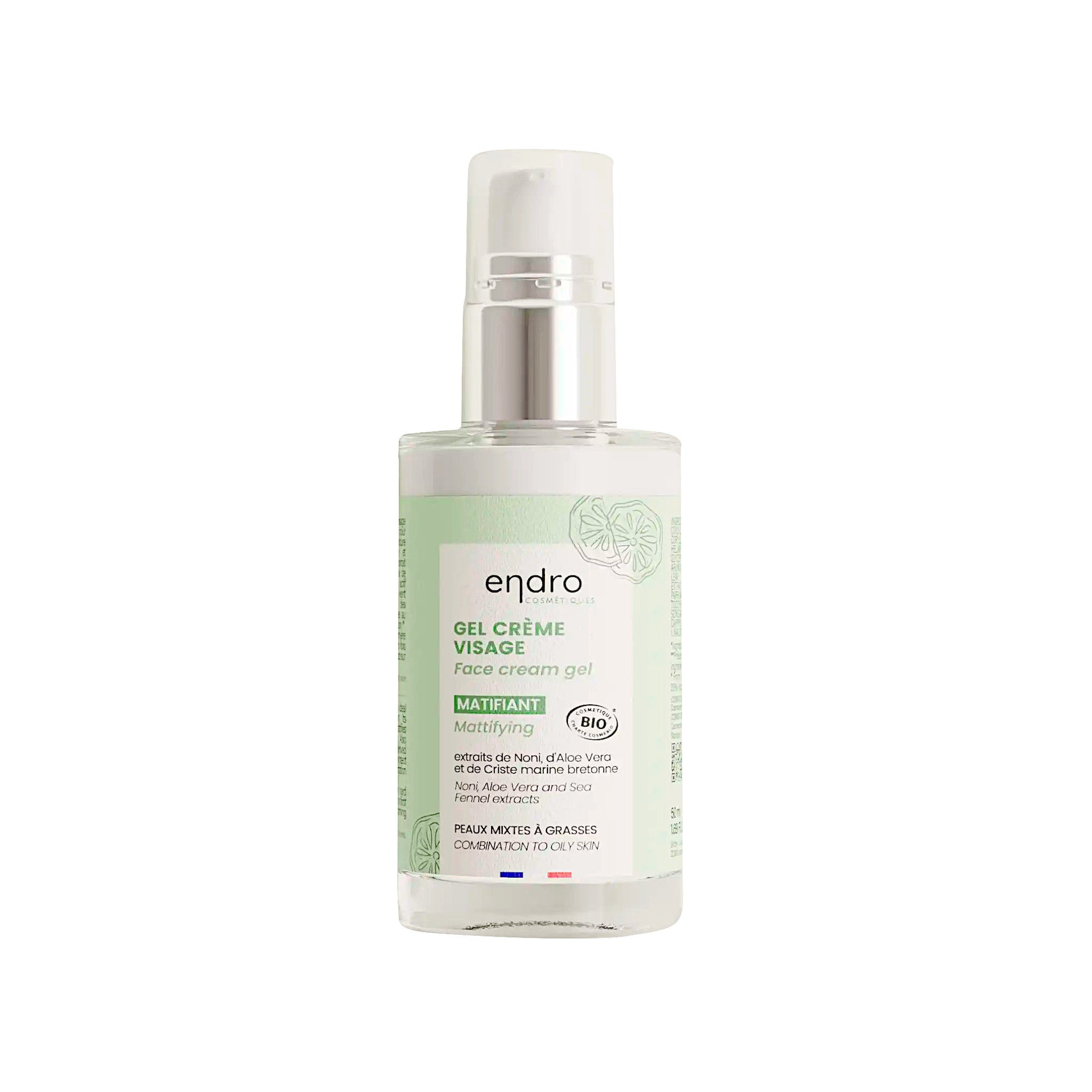 Crème visage matifiante 50ml Endro - Benedetti