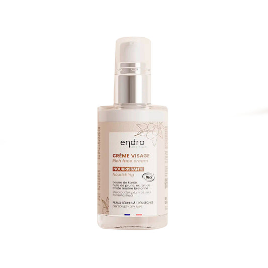 Crème visage nourrissante 50ml Endro - Benedetti