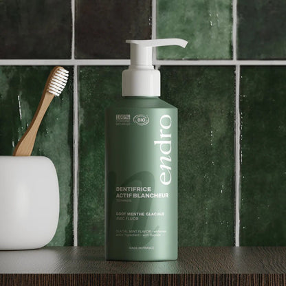 Dentifrice actif blancheur menthe glaciale - 175g Endro - Benedetti