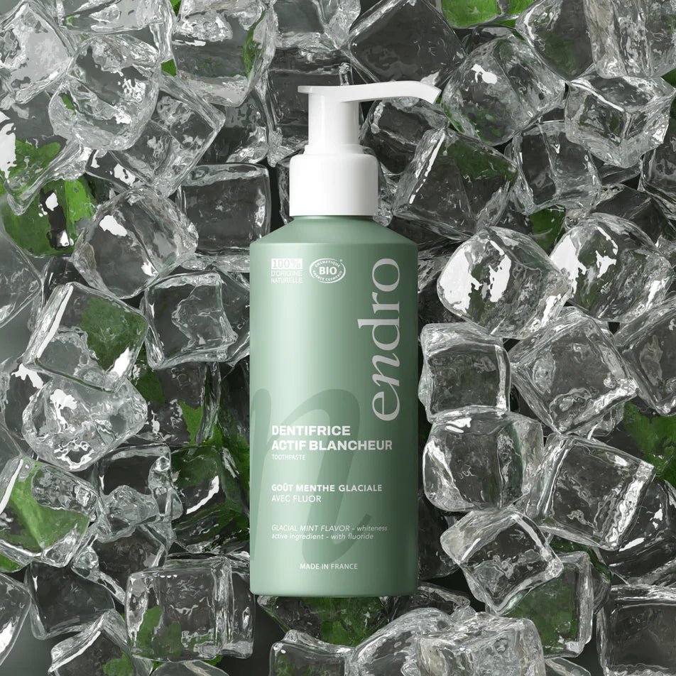 Dentifrice actif blancheur menthe glaciale - 175g Endro - Benedetti