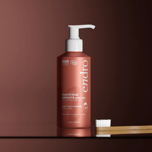 Dentifrice enfant fruits rouges fluor - 175g Endro - Benedetti