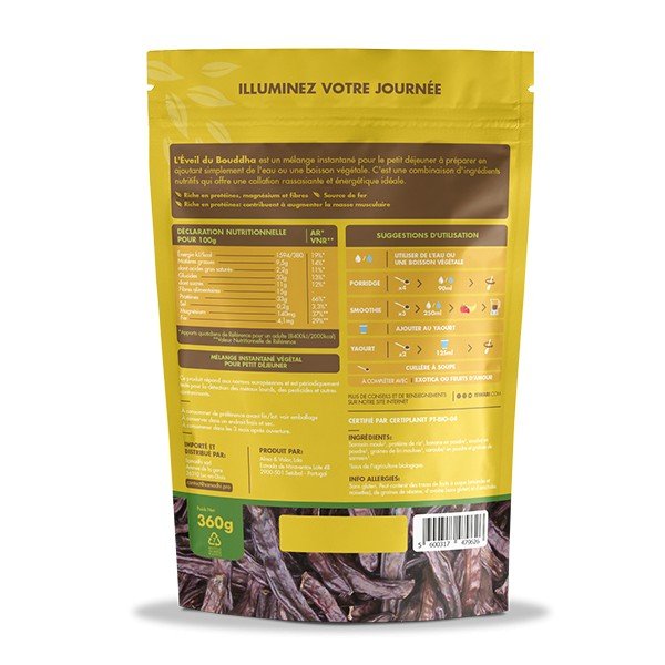 Éveil du Bouddha Maxi Protéines ISWARI 360g - Benedetti