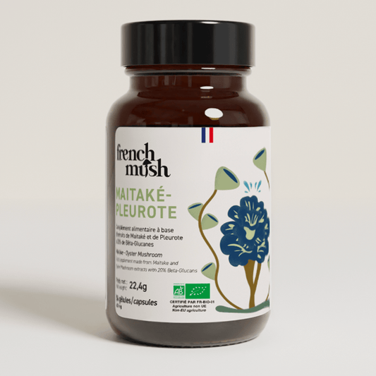 Gélule extrait duo Duo Maïtake Pleurote French Mush - Benedetti