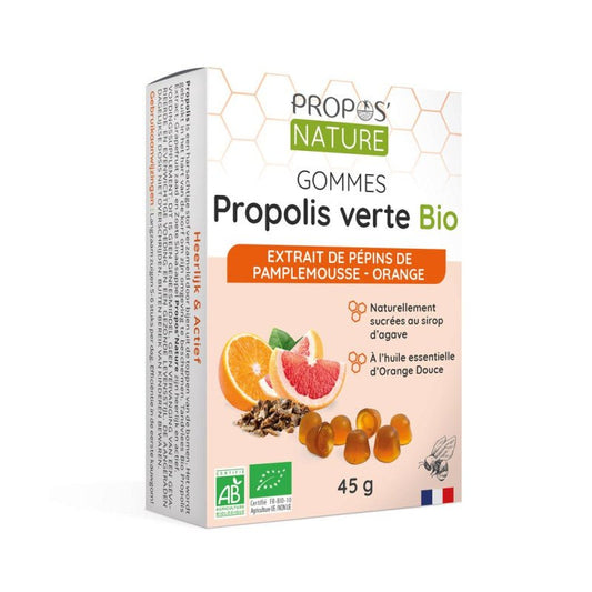 Gommes Epp & Propolis Verte Bio Propos Nature Propos' Nature - Benedetti
