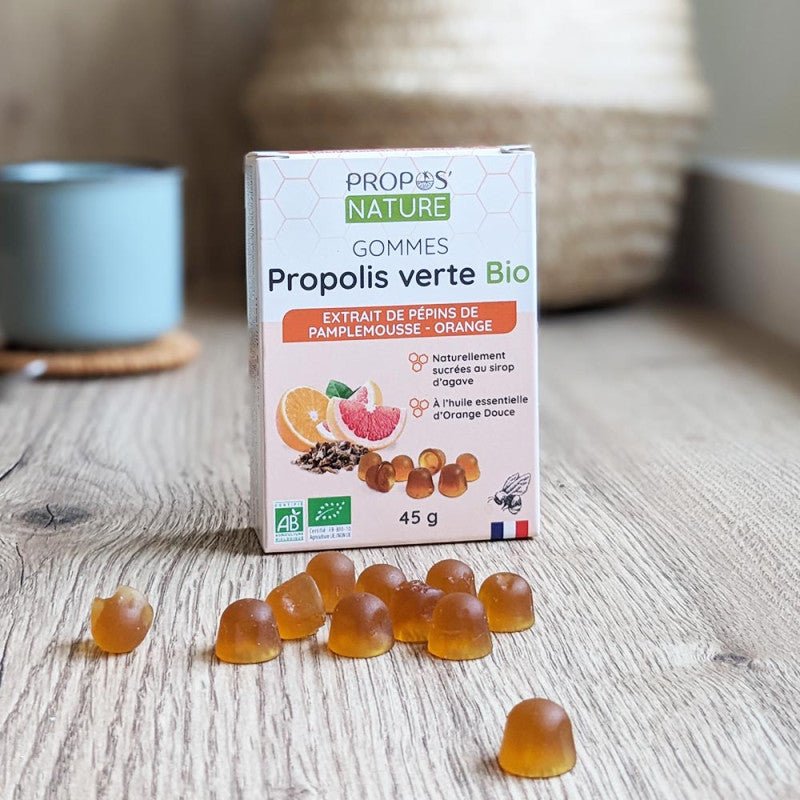 Gommes Epp & Propolis Verte Bio Propos Nature Propos' Nature - Benedetti