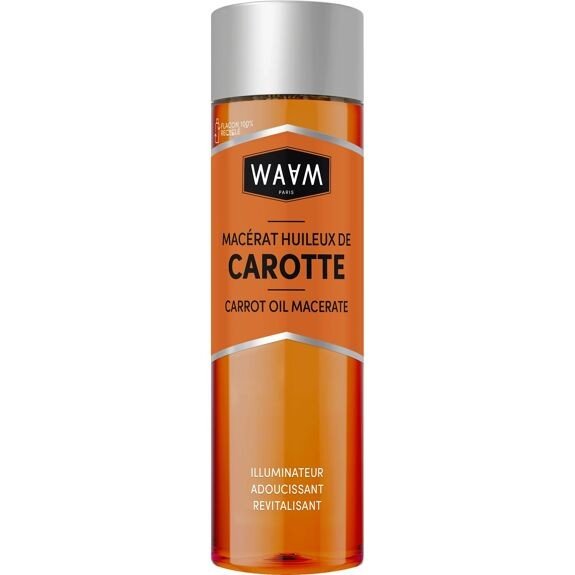 Huile de carotte WAAM 100% pure et végétale 75ml - Benedetti