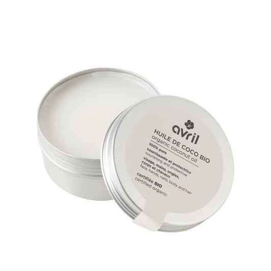 Huile de coco bio Avril 100% pure et végétale 100ml - Benedetti