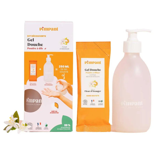 Kit Découverte Gel douche fleur d'oranger Pimpant - Benedetti