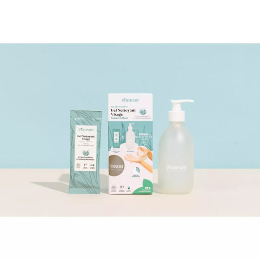 Kit Découverte Nettoyant Visage Aloe Vera poudre à diluer Pimpant - Benedetti