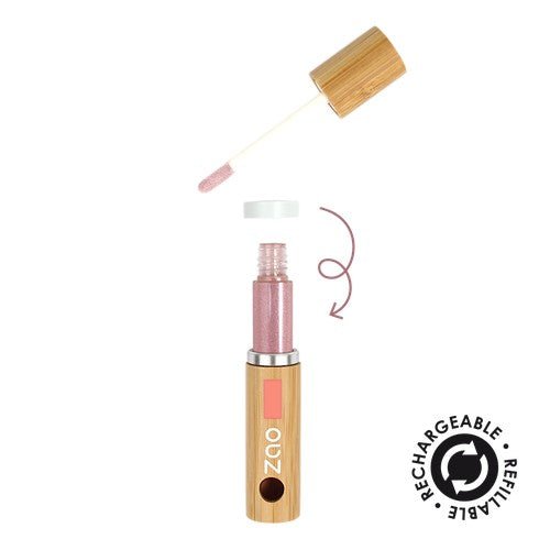 Lip Gloss Nude Zao Makeup N°012 - Benedetti