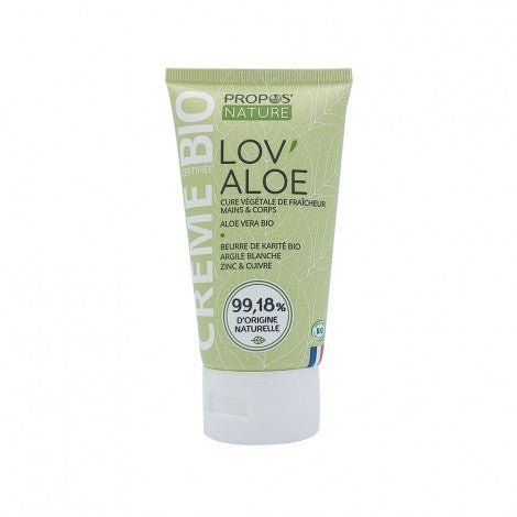 Lov' Aloe - Crème À l'Aloe Vera Bio PROPOS NATURE 100ml - Benedetti