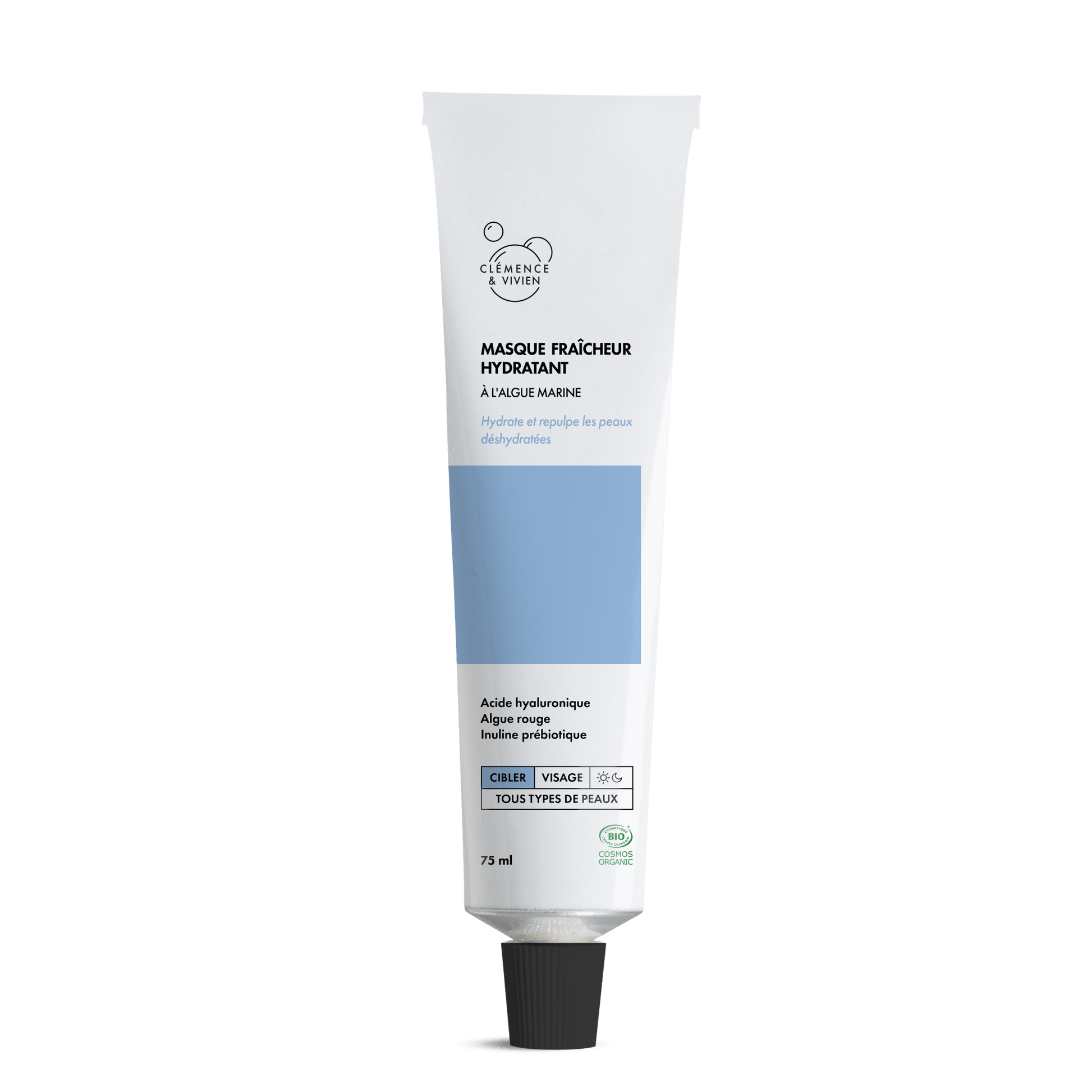 Masque fraîcheur hydratant 75ml Clémence & Vivien - Benedetti