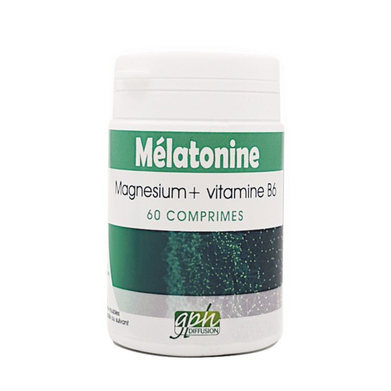 Mélatonine magnésium et vitamine B6 60 comprimés Gph Diffusion - Benedetti