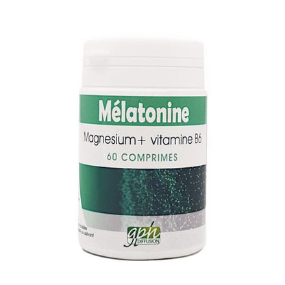 Mélatonine magnésium et vitamine B6 60 comprimés Gph Diffusion - Benedetti