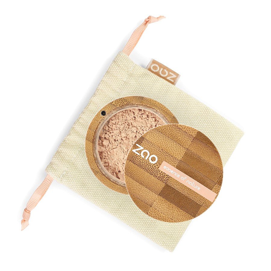 Mineral Silk Beige Clair Matifiante 501 Zao Make Up 13,5g - Benedetti