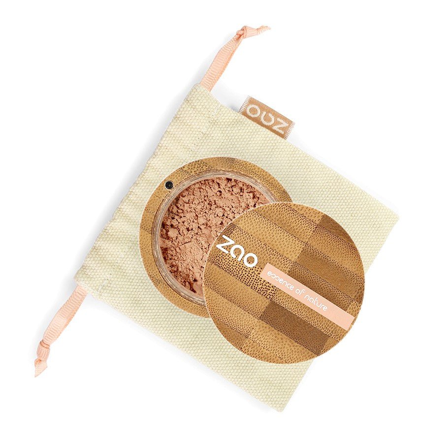 Mineral Silk Beige Noisette Matifiante 505 Zao Make Up 13,5g - Benedetti
