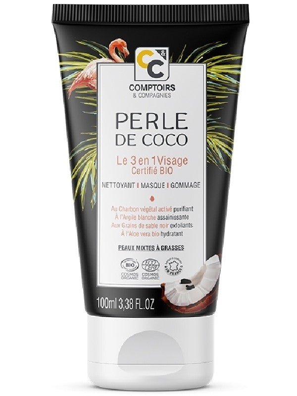 Nettoyant 3 en 1 bio Comptoirs & compagnies au charbon actif 100 ml - Benedetti