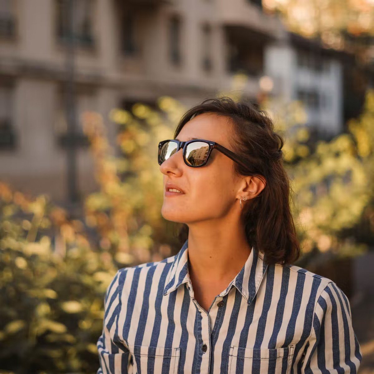 Paire de Lunette de soleil la SWING Tortoise verres ocres DWYT - Benedetti