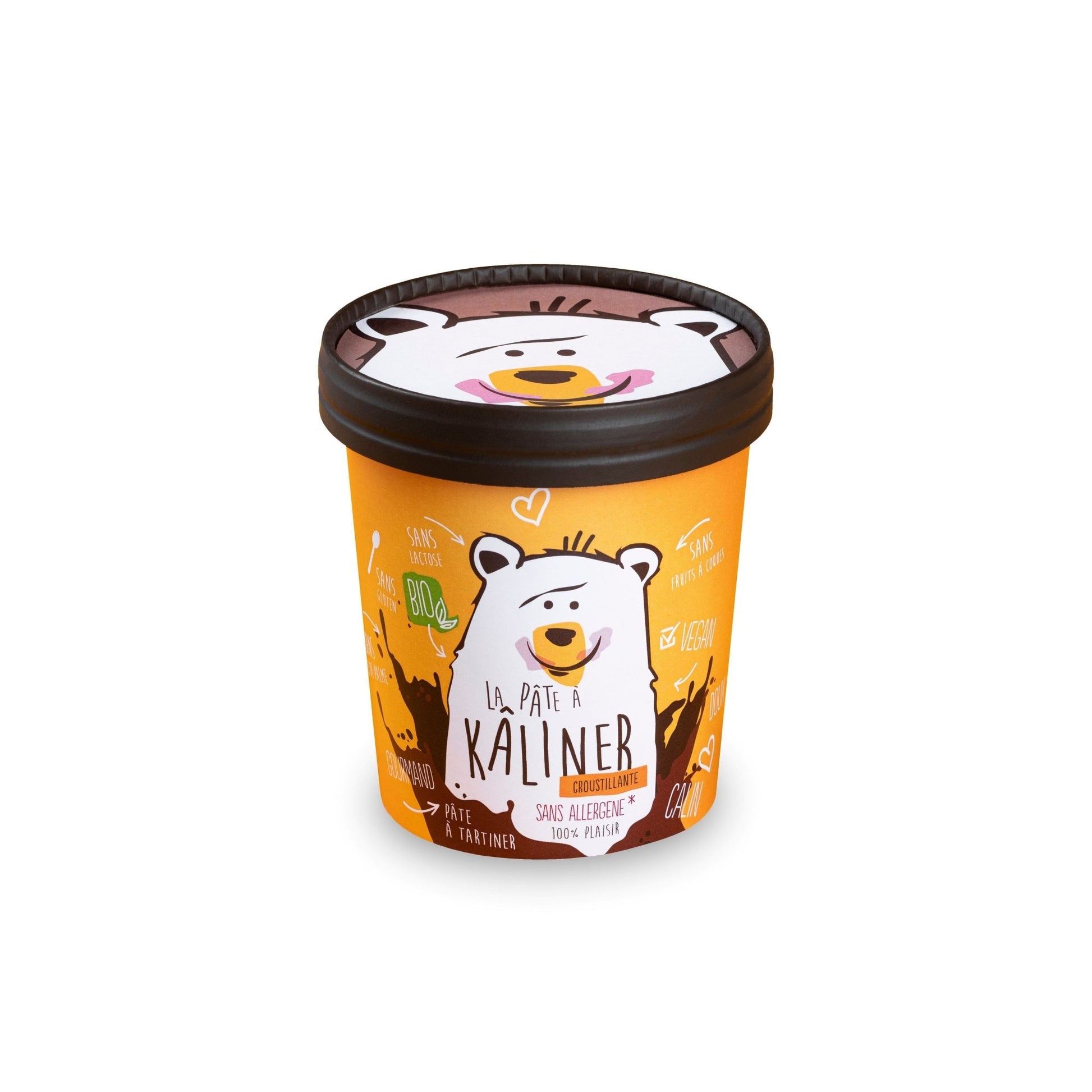 Pâte à kaliner bio croustillante sans allergènes Kaliner pot de 400g - Benedetti