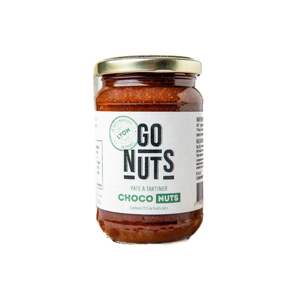 Pâte à tartiner choco noisettes Bio Go Nuts 265g - Benedetti