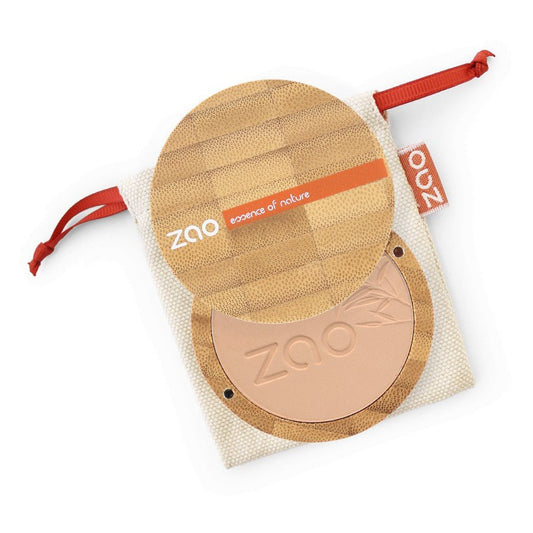 Poudre Compacte Beige Abricot 303 Zao Make Up 9g - Benedetti