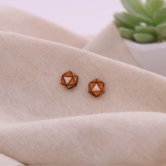 Puce d'oreille Hexagonal Beige BEWOOD - Benedetti