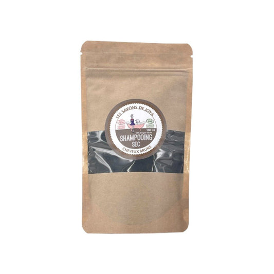Recharge Shampoing sec cheveux bruns Les savons de Joya 100ml - Benedetti