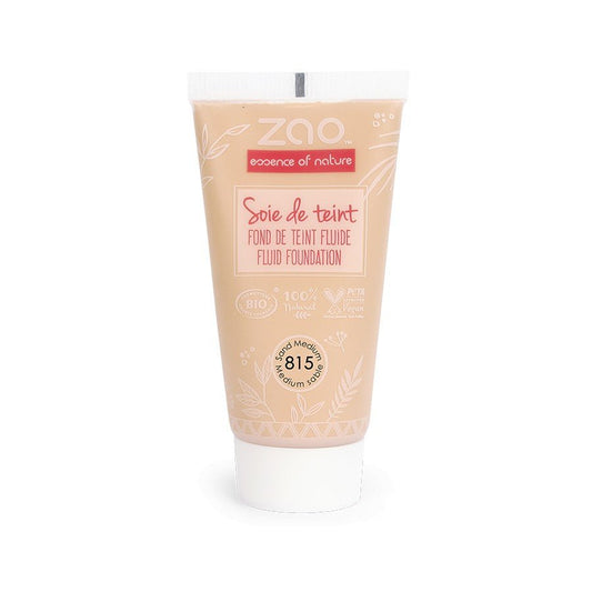 Recharge Soie de teint 815 Medium Sable Zao Make Up 30ml - Benedetti