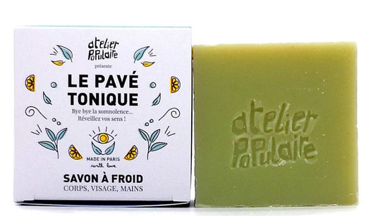 Savon à froid Atelier Populaire Pavé Tonique 90g - Benedetti