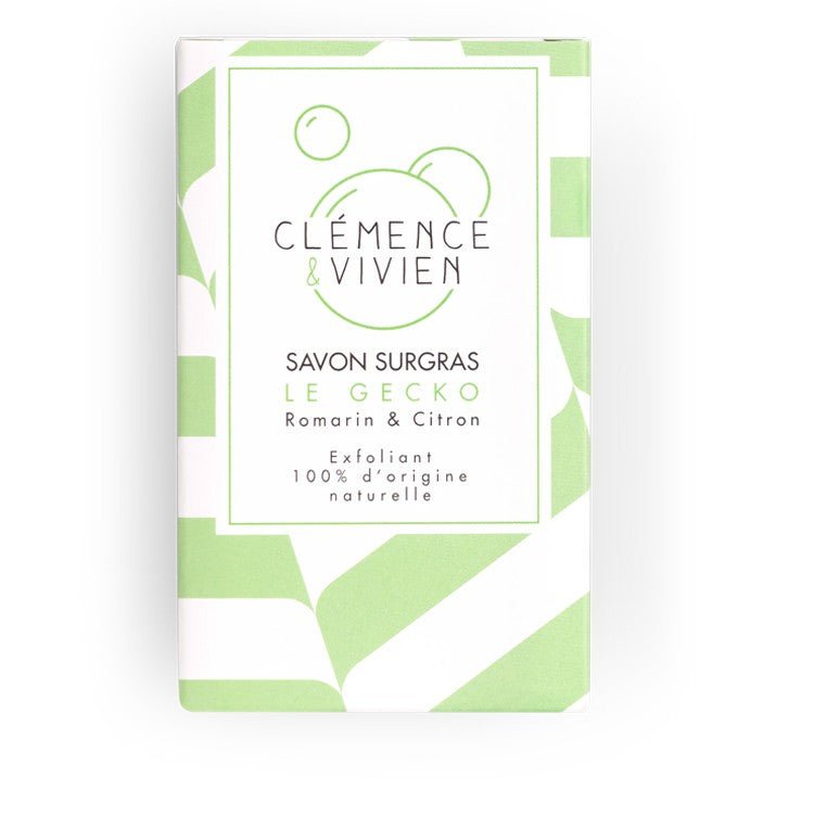 Savon saponifié à froid le Gecko Clémence et Vivien - Benedetti