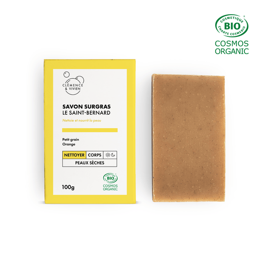 Savon saponifié à froid le Saint Bernard Clémence et Vivien - Benedetti