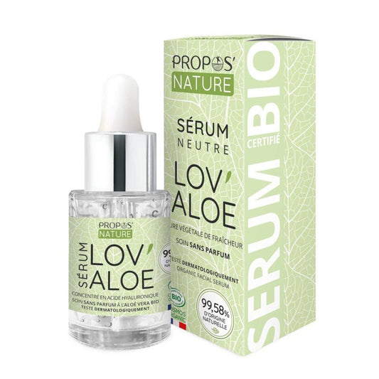 Sérum Lov'Aloé concentré en acide hyaluronique (3%) Propos Nature 30ml Propos' Nature - Benedetti