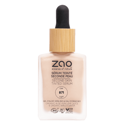 Sérum teinté Seconde peau 871 Clair Zao Make Up - Benedetti