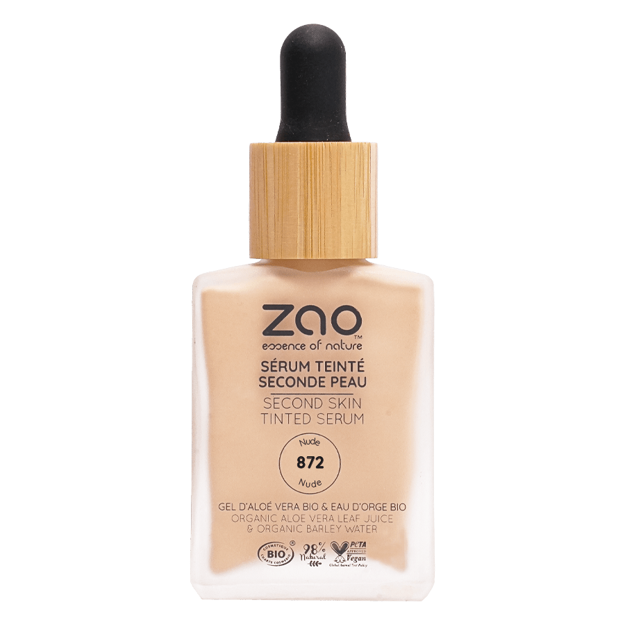 Sérum teinté Seconde peau 872 Nude Zao Make Up - Benedetti