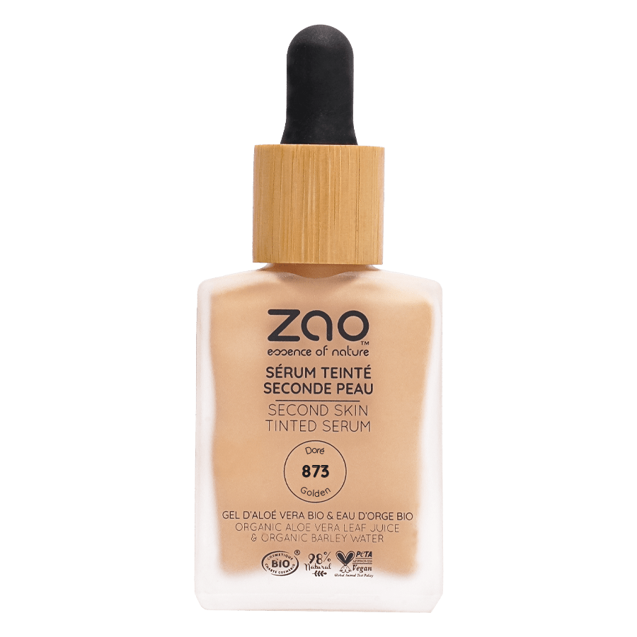 Sérum teinté Seconde peau 873 Doré Zao Make Up - Benedetti