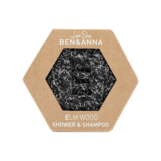 Shampoing & douche solide 2 - en - 1 Love Soap ELMSWOOD 60g - Benedetti