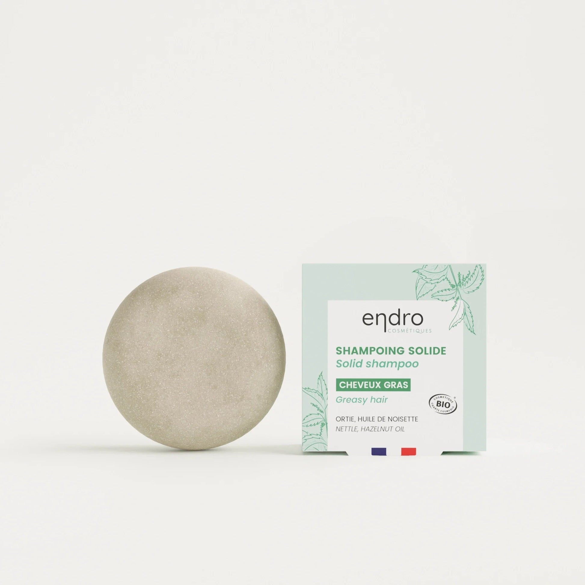Shampoing solide bio Cheveux Gras Endro 85ml - Benedetti